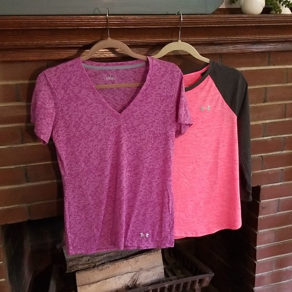 Under Armour tops, size S,M. Bundle of 2.